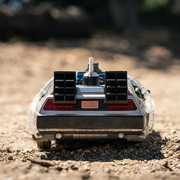 ソーマ 列車ドール 1:24 BACK TO THE FUTURE PART III - TIME MACHINE (RAIL) W/LIGHT