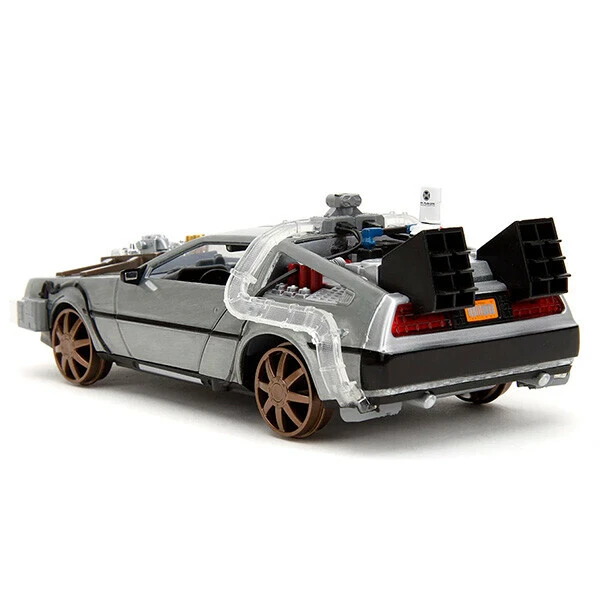 1:24 BACK TO THE FUTURE PART III - TIME MACHINE (RAIL) W/LIGHT