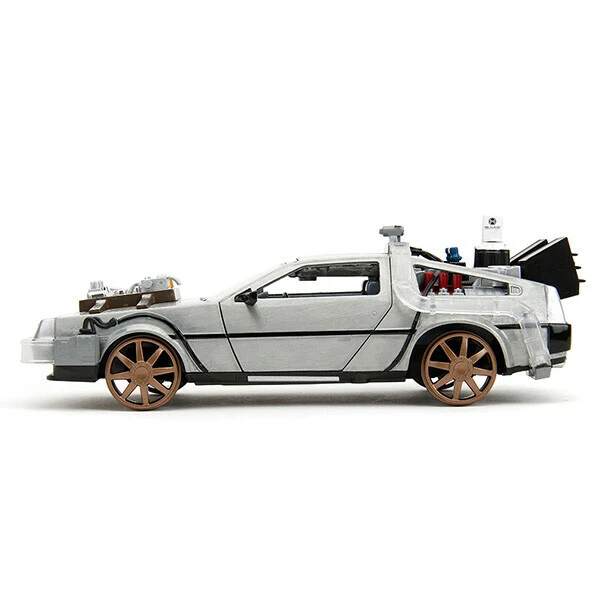 1:24 BACK TO THE FUTURE PART III - TIME MACHINE (RAIL) W/LIGHT