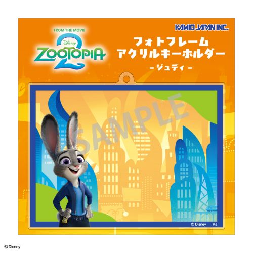 ズートピア2 フォトフレームキーホルダー／ジュディ・ホップス