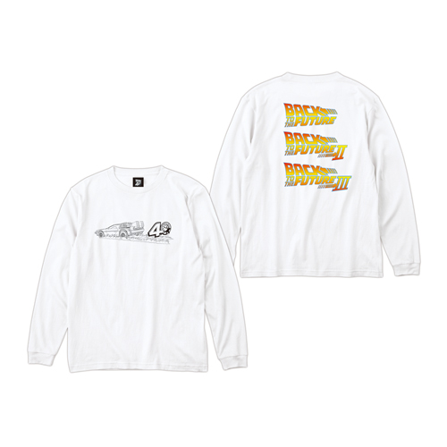 バック・トゥ・ザ・フューチャー 40th ロングスリーブTシャツ