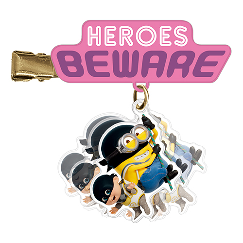 怪盗グルーのミニオン超変身 ヘアクリップ