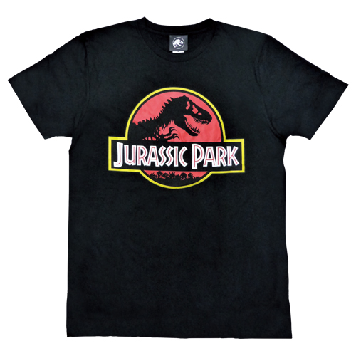 ジュラシック・パーク」Tシャツ ブラックLサイズ 