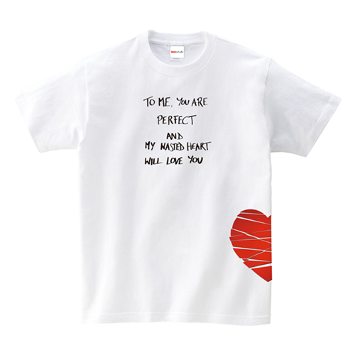 GLOGANG Tシャツ リベンジ・ユア・ラブTシャツ ホワイト 関税込 GLOGANG Tシャツ リベンジ・ユア・ラブTシャツ ホワイト 関税込