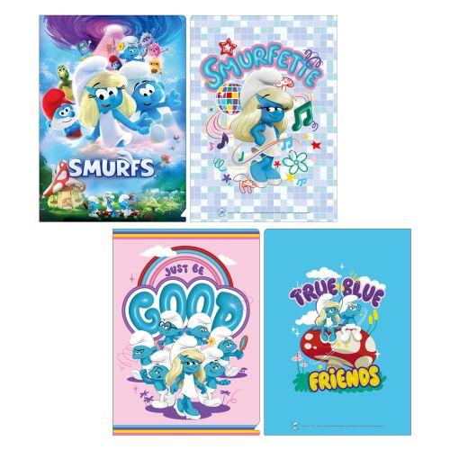 劇場版スマーフ4 クリアファイルセット