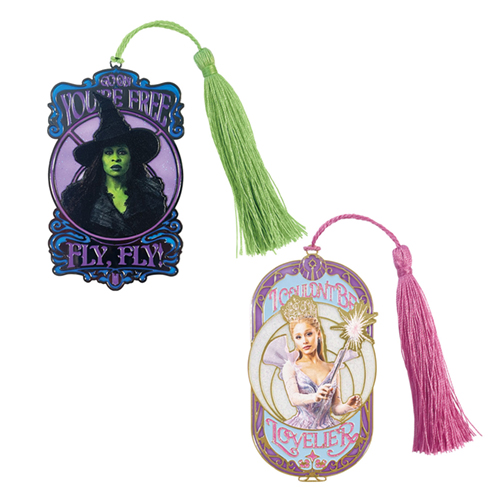 WICKED ウィキッド　劇場グッズセット　ポーチ　しおり　メモ　スカーフ ウィキッド 永遠の約束 ステンドグラス風しおりセット
