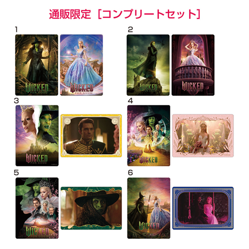 WICKED 永遠の約束　スカーフ　キーホルダー　ステッカーセット　新品未開封 通販限定】ウィキッド 永遠の約束 ステッカーコレクション