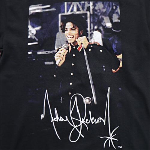 マイケル・ジャクソン 【MICHAEL JACKSON】MJ PHOTO TEE 半袖Tシャツ