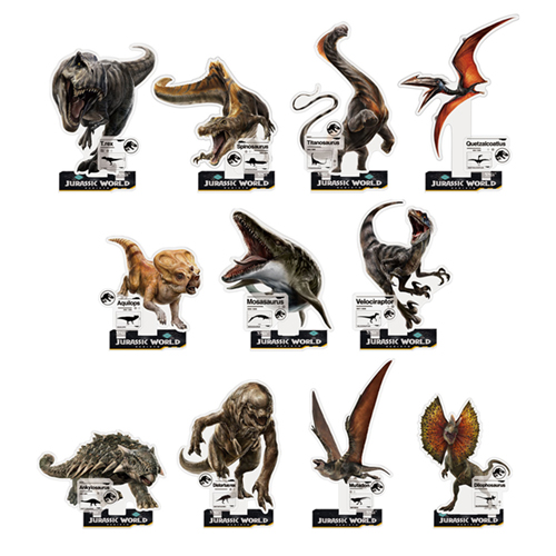 ジュラシック・ワールド／復活の大地 アクリルスタンドコレクション