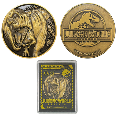 ジュラシック・ワールド／復活の大地 メダルA (T-レックス)