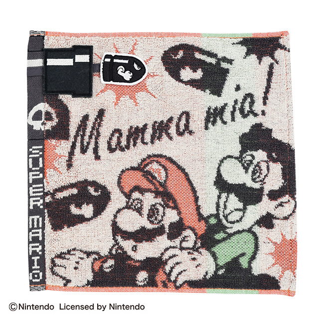 任天堂マリオ　キラーパニック ミニタオル