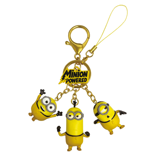 ミニオンズ フィーバー　ストラップキーホルダー