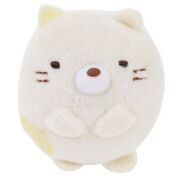 すみっコぐらし　ぬいぐるみバッジ/ねこ