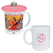 ウィキッド ふたりの魔女　蓋つきマグカップ