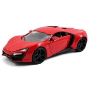 JADATOYS 1:24ワイルドスピードダイキャストカー LYKAN HYPERSPORT