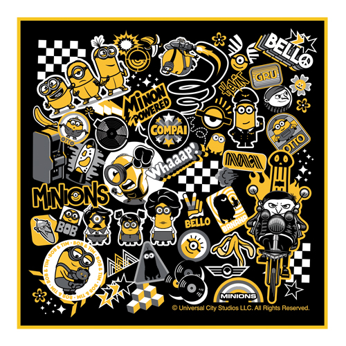 ミニオンズ フィーバー　ミニタオル