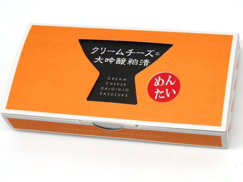 クリームチーズ粕漬明太箱入り