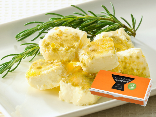 クリームチーズ柚子箱