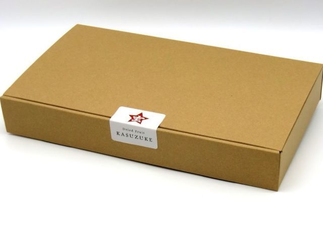 ドライフルーツ粕漬3入り外箱