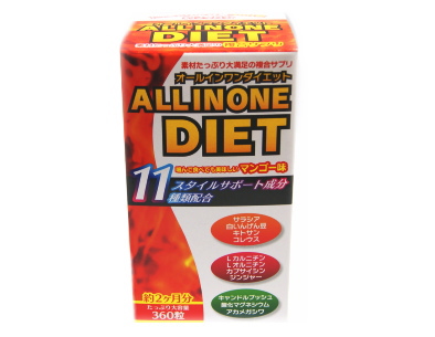【まとめ買い6個セット】 オールインワンダイエット 360粒