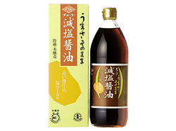 【まとめ買い12個セット】 チョーコー 減塩醤油900ml