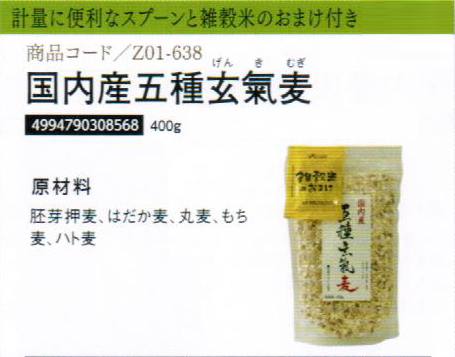 【まとめ買い24個セット】国内産五種玄氣米300g