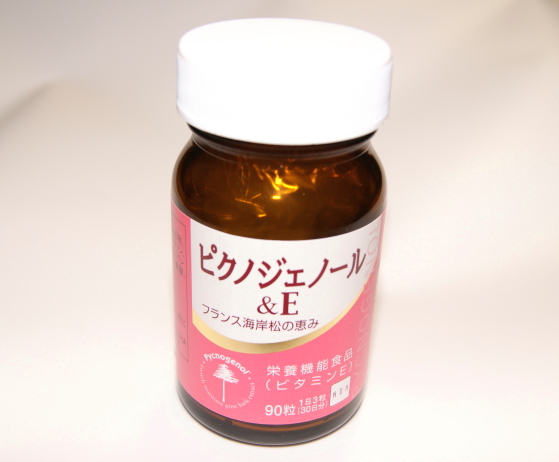 ピクノジェノール&E 90粒