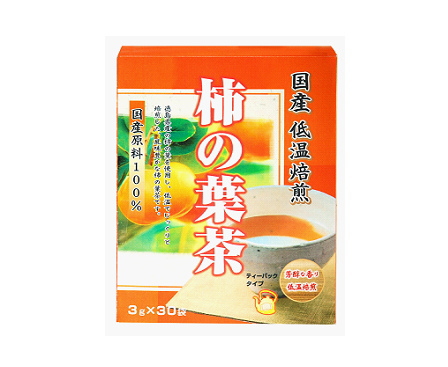 【まとめ買い12個セット】 国産低温焙煎 柿の葉茶