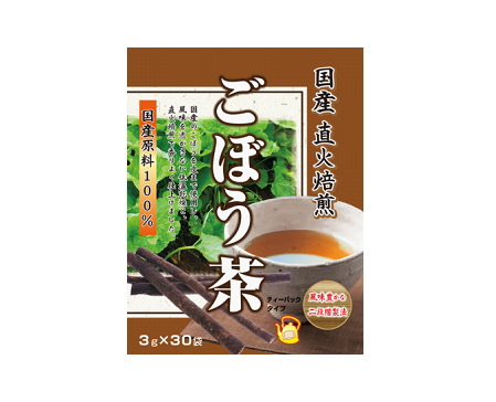 【まとめ買い6個セット】 国産直火焙煎 ごぼう茶