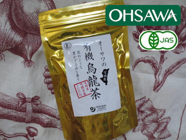 花のような豊かで上品な香り【オーサワの宮崎産有機烏龍茶】オーサワ