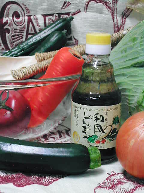 さっぱりとした醤油味【オーサワの和風ドレッシング】