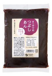 北海道産小豆100％砂糖不使用の【つぶしあん】オーサワジャパン