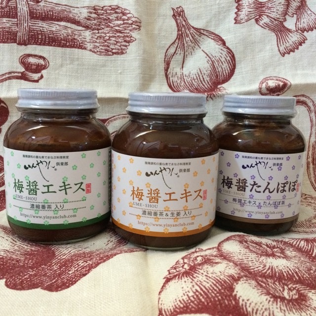 カンタン！お湯で溶くだけ【濃縮番茶入り梅醤エキス】いんやん倶楽部