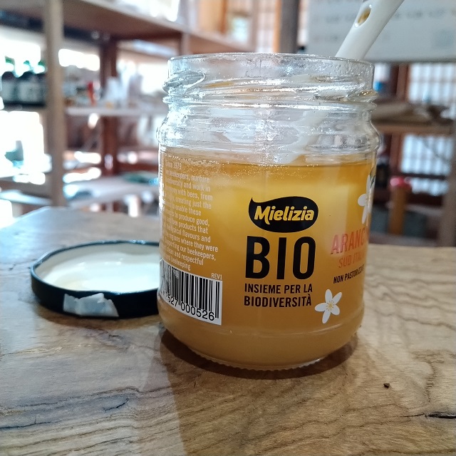ミエリツィア　オレンジの有機ハチミツ