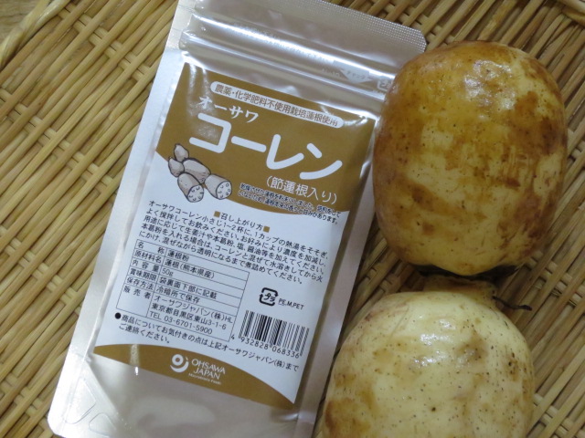 数量限定・喉の炎症や秋の疲れが気になる人に【オーサワコーレン（節蓮根入り）】／オーサワ