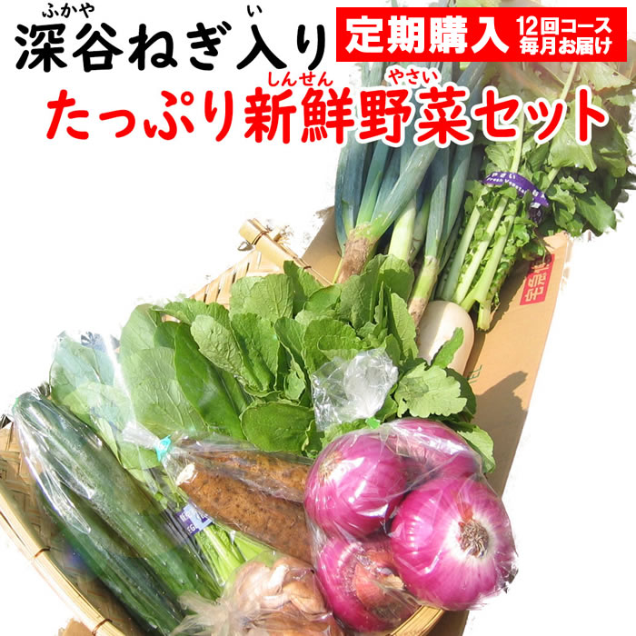 野菜セット8-10定期 12回コース