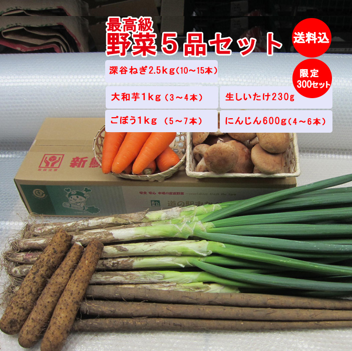 野菜5品セット