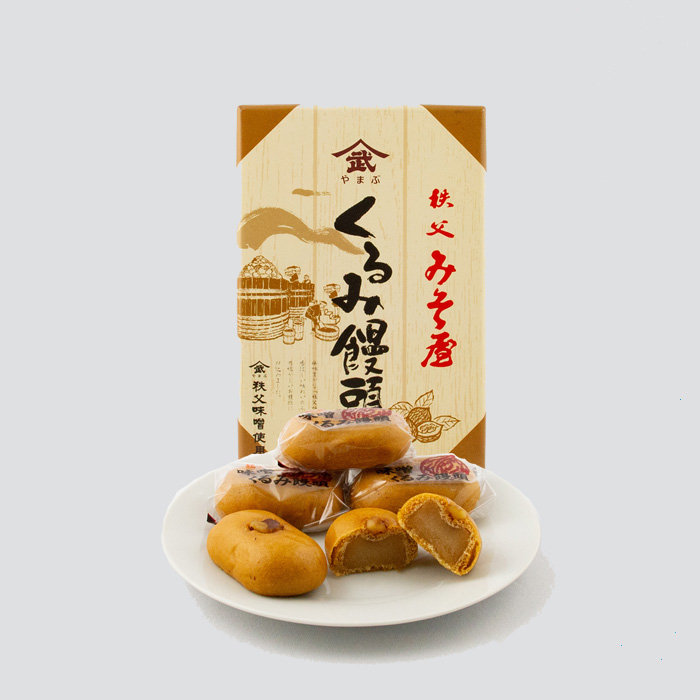秩父みそ屋 くるみ饅頭 10個入 新井武平商店