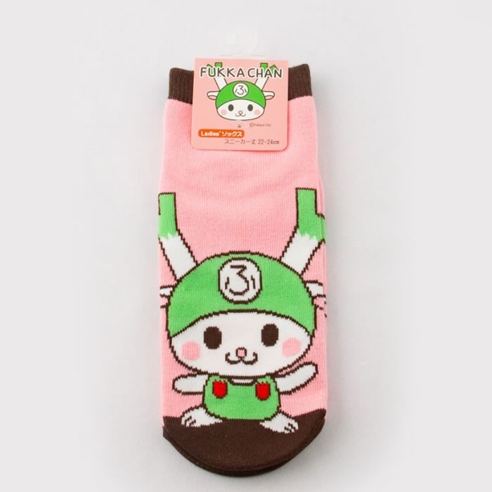 ふっかちゃん大人靴下（ピンク）