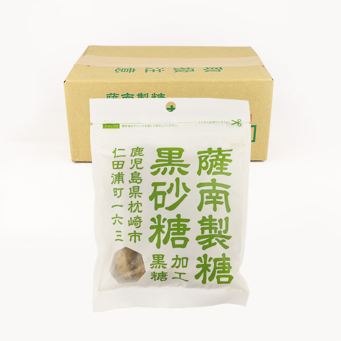 薩南製糖 黒砂糖 80g×12袋（箱売）