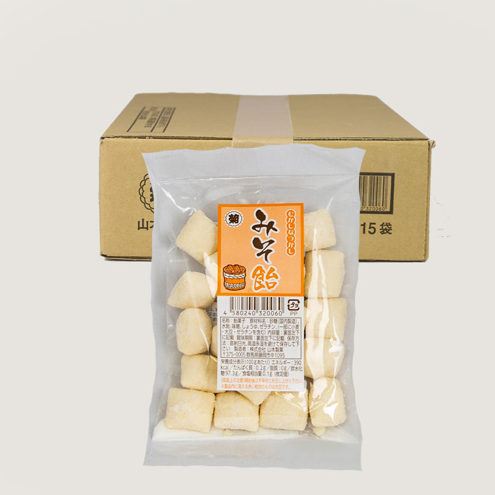 みそ飴 90g x 15袋 山本製菓 むかし 懐かし