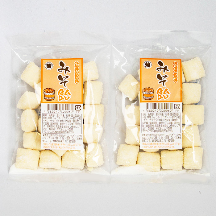 みそ飴 90g x 2袋 山本製菓 むかし 懐かし