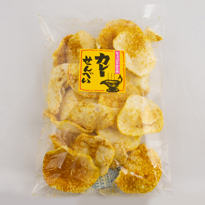 カレーせんべい 無選別 110g 松崎米菓