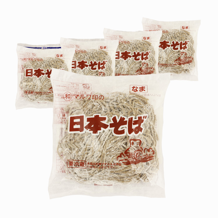 マルワ印の日本そば 140g 5玉