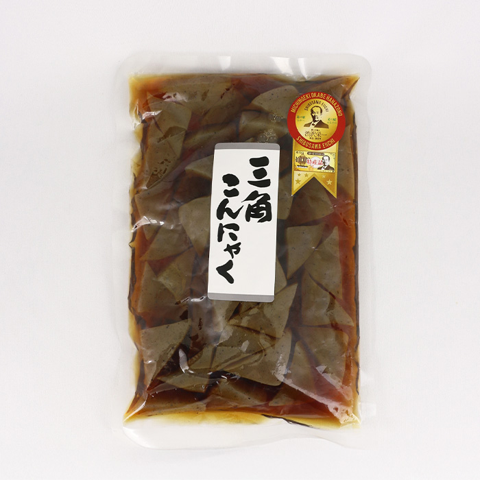 三角こんにゃく 350g ふかや物産観光（埼玉県深谷市）