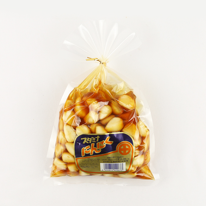 スタミナにんにく しょうゆ漬け 450g 清水家