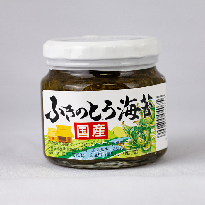 ふきのとう海苔 国産 210g 清水家