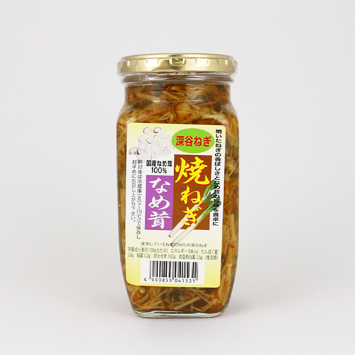 深谷焼ねぎなめ茸380g 清水家（埼玉県秩父市