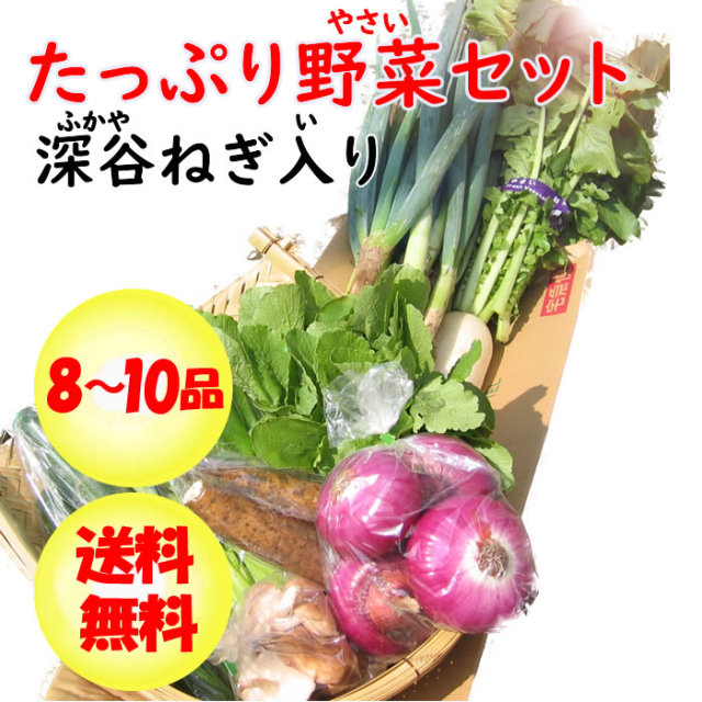 野菜セット8-10 ネギ入り