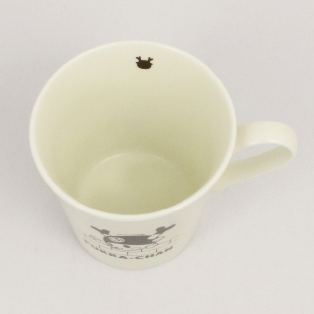 ふっかちゃんマグカップ モノクロ【ふっかちゃんミュージアム（埼玉県